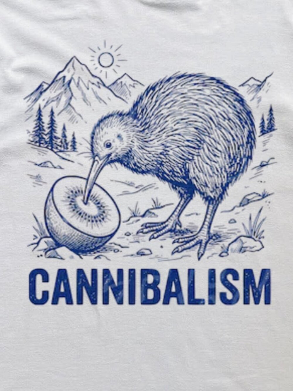 Cannibalism Kiwi Bird Shirt - Picture 2 of 4